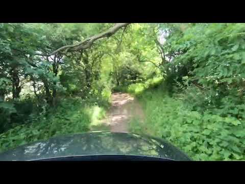 Wetwang green lane in a Dacia Duster
