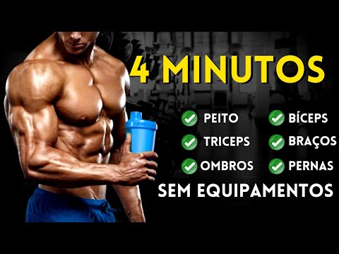4-MINUTE Workouts to Build Muscle in 14 Days Without Equipment