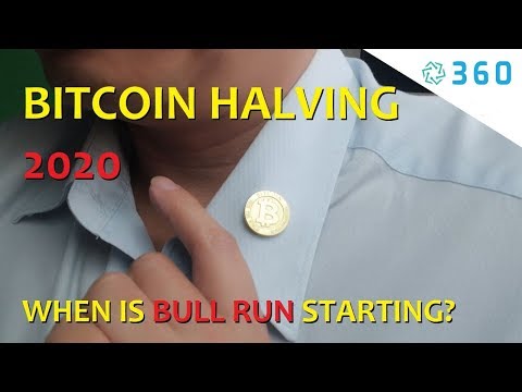 Bitcoin Halving and when is Bitcoin bull run starting in Bitcoin Graph