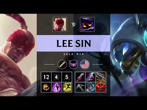 Lee Sin Mid vs Veigar - NA Master Patch 25.21