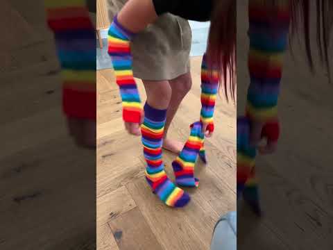 Зелено - белые гетры "руки + ноги", на взрослых и подростков - фото 1 - id-p1821381432