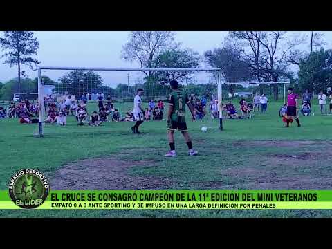 TOP SPORT Live - EL CRUCE Campeón MiniVeteranos (El Colorado)