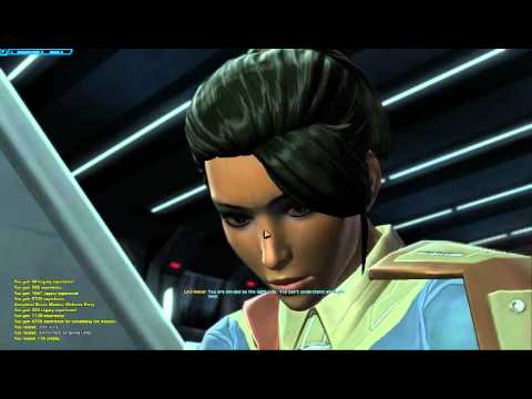 SWTOR Consular Story Cinnabar on Vivicar's ship pt 1