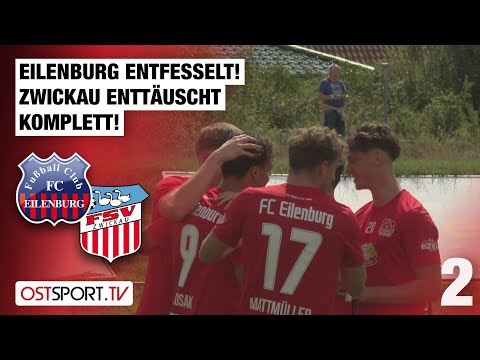 Eilenburg entfesselt! Zwickau enttäuscht komplett: Eilenburg - Zwickau | Regionalliga Nordost