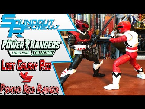 Power Rangers Lightning Collection Lost Galaxy Red Ranger & In Space Psycho Red 2-Pack [Soundout12]