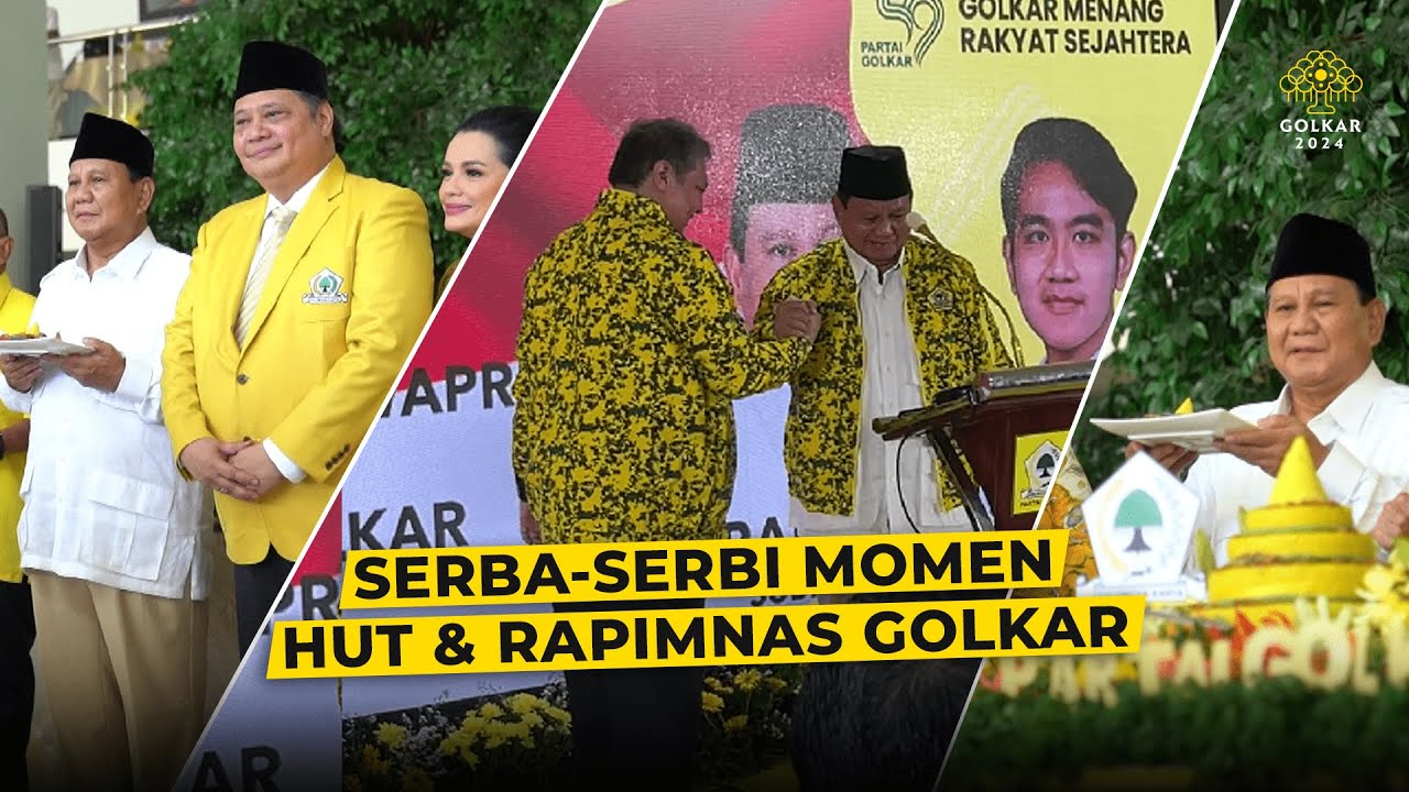 HUT DAN RAPIMNAS GOLKAR