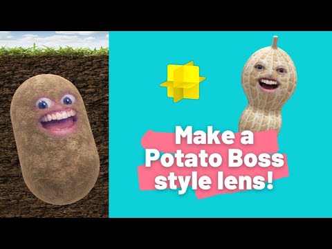 Make Your Own Potato Boss Style Lens For Snapchat And Snap Camera