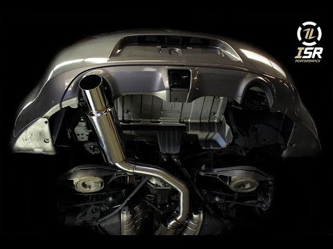 THE BEST EXHAUST FOR YOUR 370Z!!! ** ISR SINGLE TIP CATBACK EXHAUST INSTALL VIDEO **