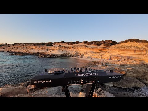 Unforgettable 2.5-Hour Sunset Drumnbass Live DJ Session at Es Calo des Mort, Formentera