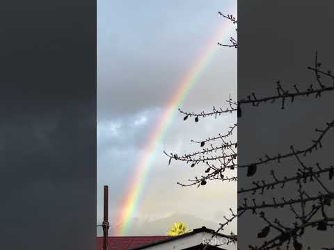 Espectacular Arcoíris 🌈  en La Florida- Santiago de Chile sábado 18 de Julio 2026