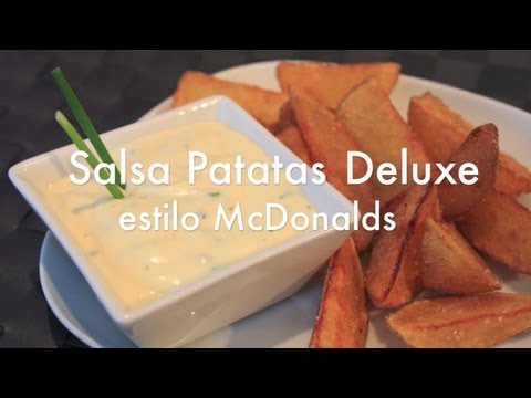 Salsa para patatas Deluxe estilo McDonalds - Recetas de Cocina ✅