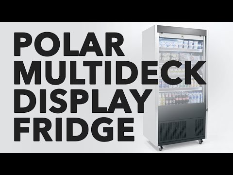 polar multideck display fridge polar multideck display fridge