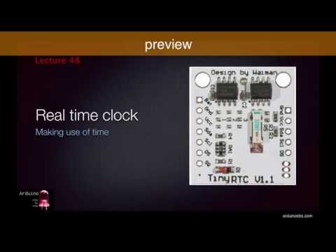 Arduino SbS Preview - Real Time Clock Part 1 of 2