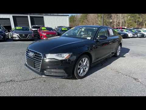 2018 Audi A6 Newnan, Peach Tree, Carrollton, Grantville, Palmetto, GA PH21083