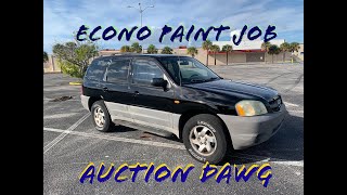 We Took Our Car To Econo For A Cheap Paint Job