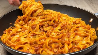 Better than Bolognese! No meat! Delicious ancient Italian pasta recipe.