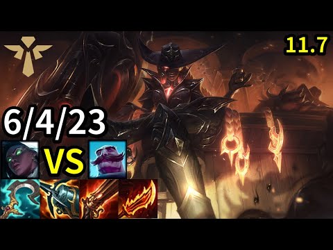 Senna Support vs Braum - KR Challenger | Patch 11.7