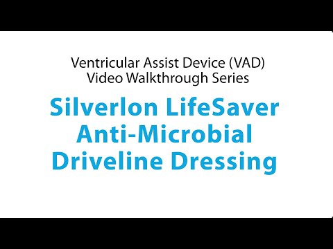 Silverlon Lifesaver Anti-Microbial Driveline Dressing video thumbnail