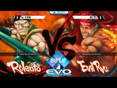 USFIV - BE NEMO [Rolento] vs MOX [Evil Ryu] - EVO 2015