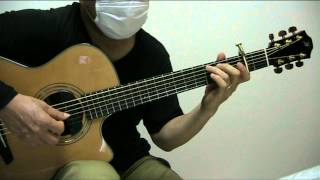 ギター　青い影　A Whiter Shade of Pale