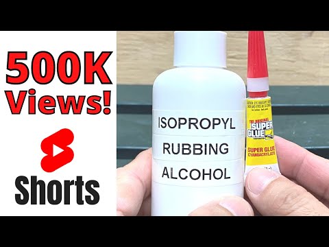 Super Glue Hack | 10 Seconds - Fast Drying Super Glue   #shorts