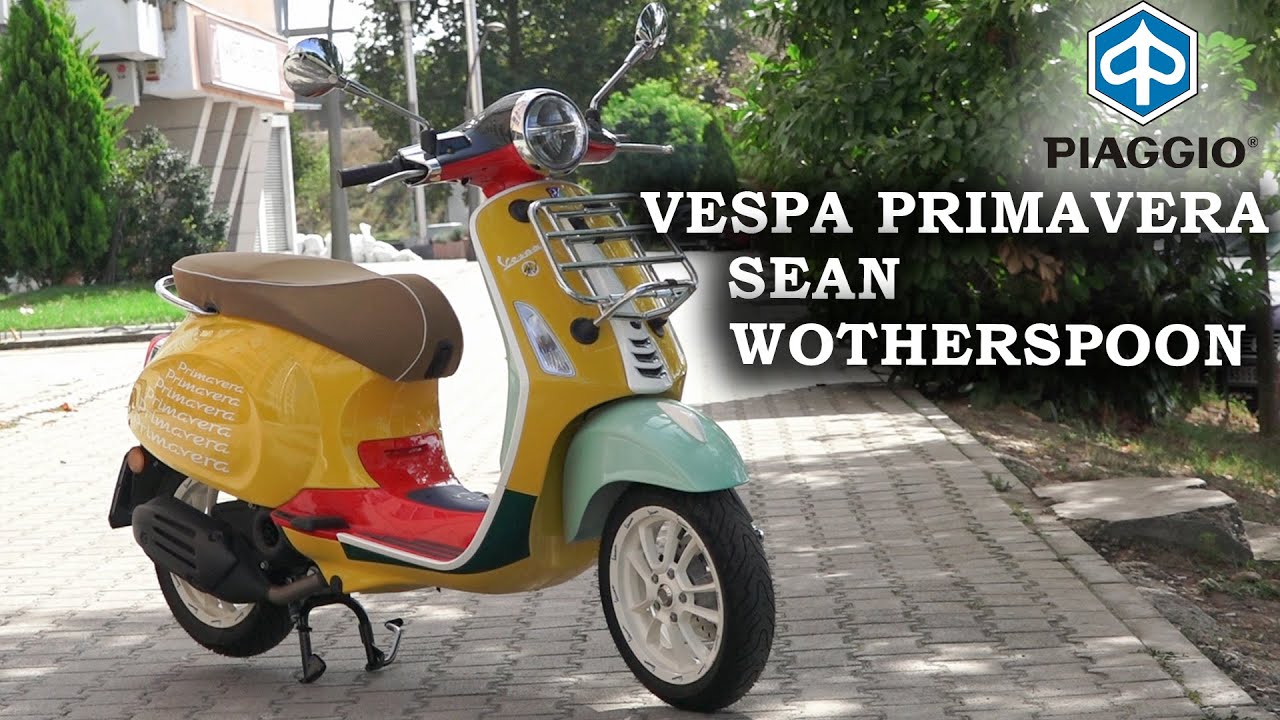 Vespa 50cc Sean Wotherspoon – Édition VIP
