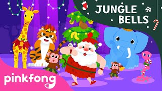 Jungle Bells | Christmas Song | Animal Song | Best Kids Songs | Pinkfong Songs for Children