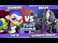 TAMISUMA 218 Top 16 - Showers (Inkling) Vs. Brave (Wolf) SSBU Smash Ultimate