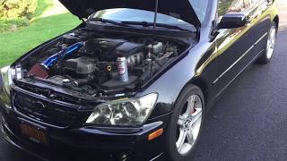 Lexus is300 P0171 and P0174 trouble codes - MAF sensor and intake tubing replacement