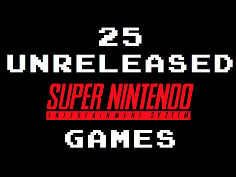 25 Unreleased Super Nintendo Games