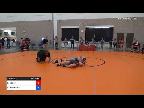 54 Kg Consi Of 4 Larissa Kaz Team Wisconsin Vs Lexy Beadles Team California