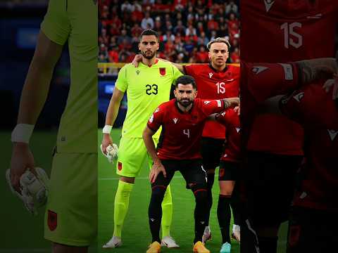 Albania 🇦🇱 Squad Euro 2024 Vs Italy 1:2 Where Are They From? #albania #euro #squad #football #shorts