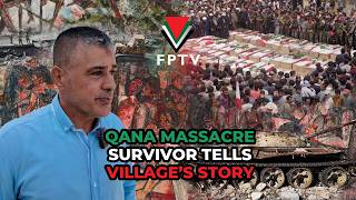Video: Qana Village, Lebanon - Israeli Massacre caused Muslim & Christian deaths, 1996 | Free Palestine TV