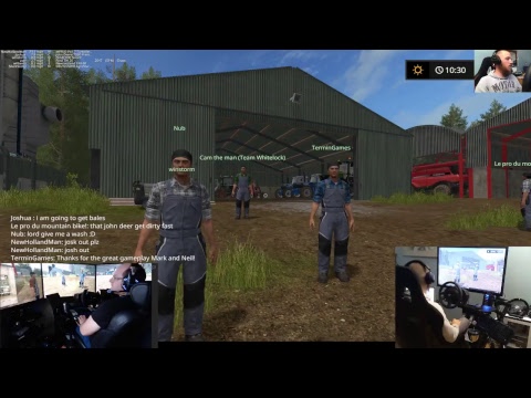 farming simulator 17 lets play drumard farm with dad  multiplayer E9