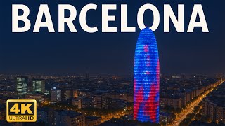 Barcelona, Spain 🇪🇸 | 4K Drone Footage (With Subtitles)