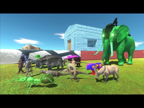 Escape from ALIEN ELEPHANT - Animal Revolt Battle Simulator Escape From Monster