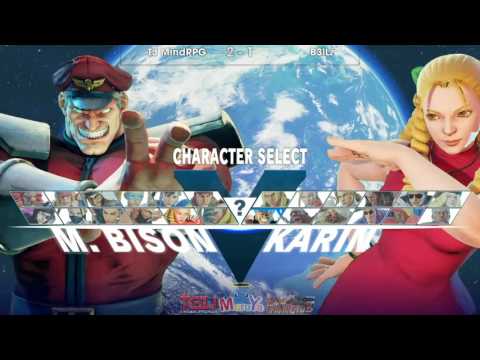 Maruya Cup 2 Winner Final TJ MindRPG (M.Bison) Vs. B3lLz (Laura, Karin)