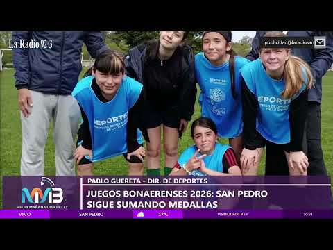 Segunda jornada con medallas de los sampedrinos en los torneos bonaerenses