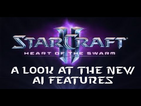 Starcraft 2 HotS BETA New AI Features | Heart of the Swarm updates with Ziss