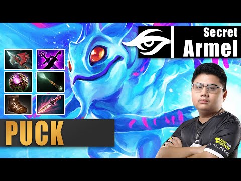 Puck Mid | Secret.Armel | SECRET IS READY TO SHINE AGAIN WITH ARMEL | 7.32e Gameplay Highlights
