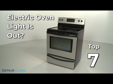 Electric Oven Light Is Out — Electric Range Troubleshooting