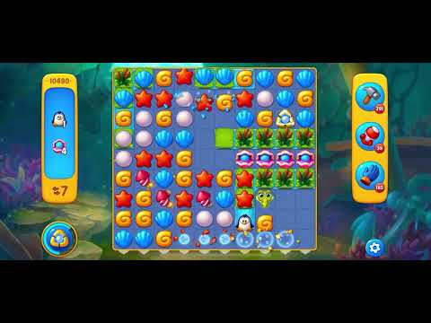 Fishdom level 10490 no boosters フィッシュダム ノーマル