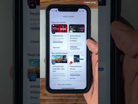 Free Subscription of Perplexity ai Pro with Airtel | How to Activate #shorts