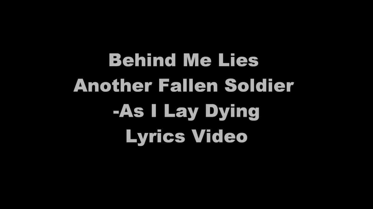 As I Lay Dying - Behind Me Lies Another Fallen Soldier Guitar pro tab