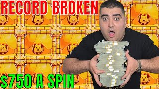 INSANE RECORD BREAKING JACKPOT On Huff N More Puff Slot