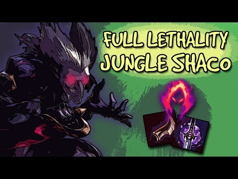 MVP!!! FULL LETHALITY DARK HARVEST SHACO JUNGLE S8 - ONE HIT THEM! [League of Legends]