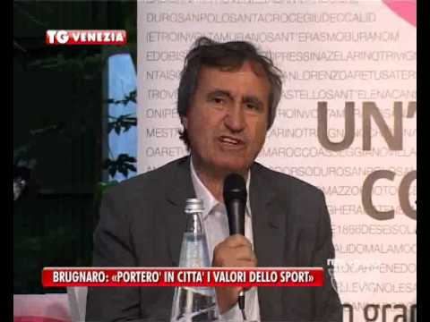 VENEZIA TG - 21/05/2015 - BRUGNARO «POLITICA COME LO SPORT, SERVONO I VALORI»