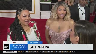 Grammys Red Carpet: Salt-N-Pepa