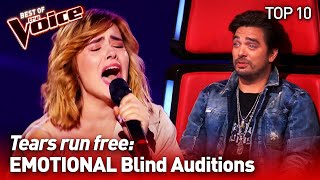 The most EMOTIONAL Blind Auditions on The Voice #2 | TOP 10