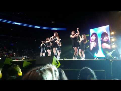 160730 GFRIEND Turbo - Black Cat Nero cover [Fancam] KCON LA